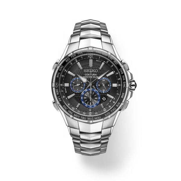 SEIKO Coutura Radio Sync Solar Chronograph SSG009