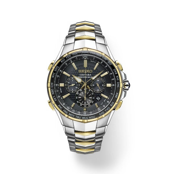 SEIKO Coutura Radio Sync Solar Chronograph SSG010