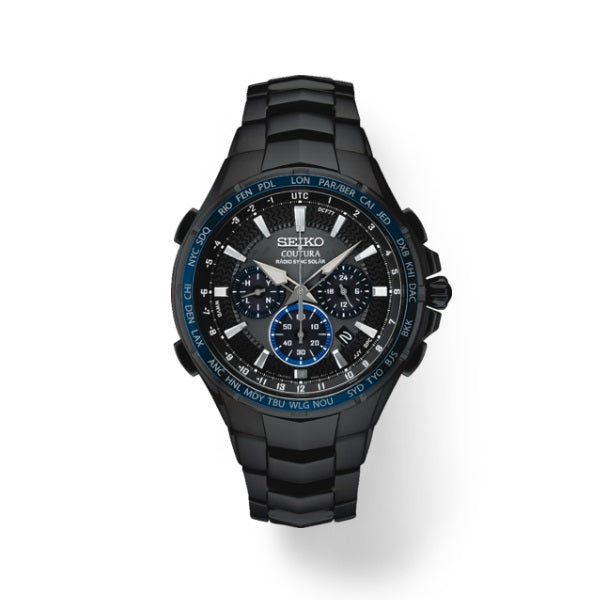 SEIKO Coutura Radio Sync Solar Chronograph SSG021