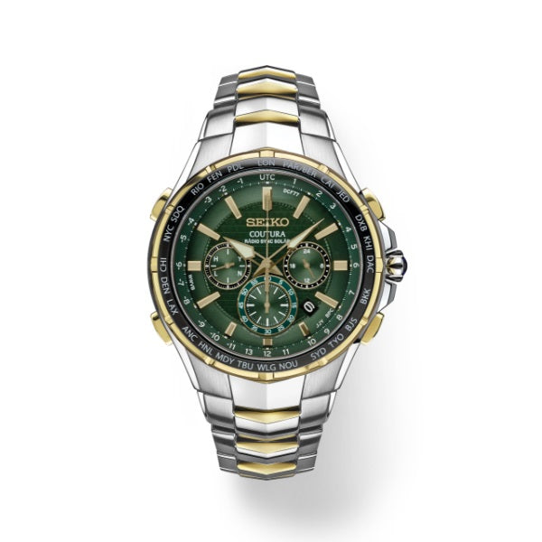 SEIKO Coutura Radio Sync Solar Chronograph SSG022